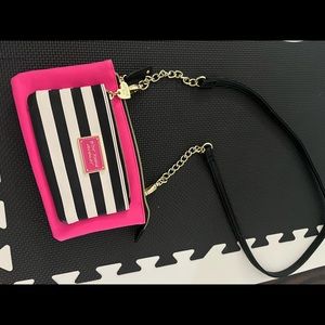Betsey Johnson crossbody bag.